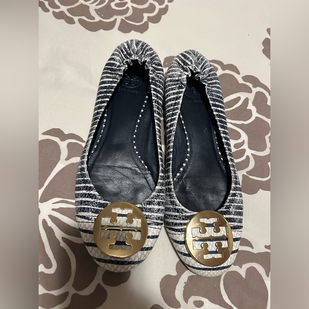 Tory Burch ballet flats.